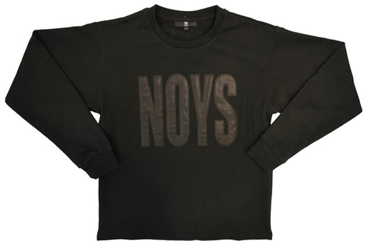 Leather Patch Sweater